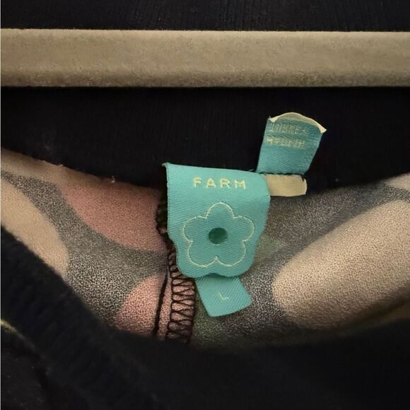 Farm Rio bootcut pant in fun design. Size L. - Picture 2 of 3